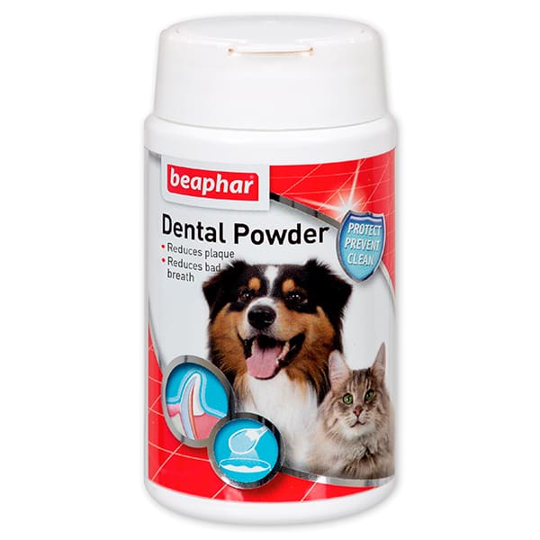 Beaphar Dental Powder zobu pulveris suņiem un kaķiem 75 g